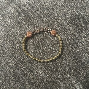 “Micah” NAMED Beaded Bracelet HANDMADE
